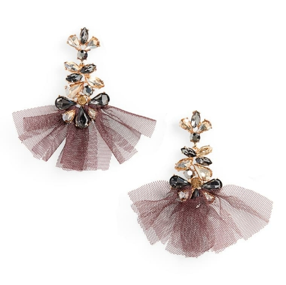 Stella & ruby tulle earrings - Picture 2 of 3